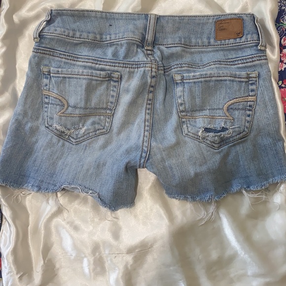 denim shorts - Picture 2 of 2
